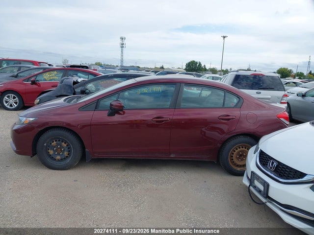 Honda Civic Lx 2014 2HGFB2F47EH032037 Image 14