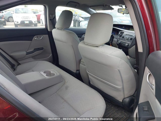 Honda Civic Lx 2014 2HGFB2F47EH032037 Image 8