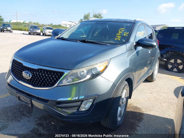 KIA Sportage Lx 2014 KNDPBCAC1E7552530 Image 2
