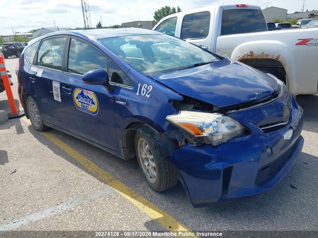 20274128 :رقم المزاد ، JTDZN3EU8E3301756 vin ، 2014 Toyota Prius V مزاد بيع