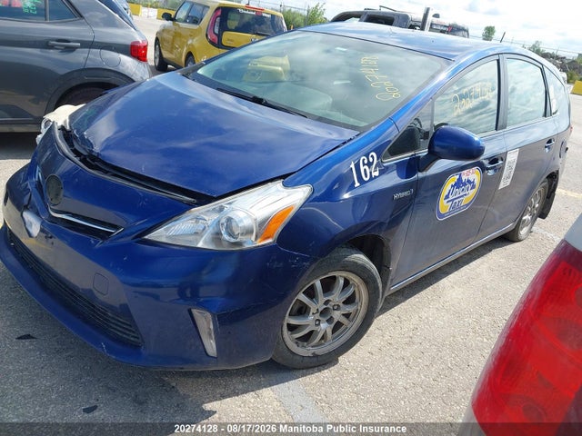 20274128 :رقم المزاد ، JTDZN3EU8E3301756 vin ، 2014 Toyota Prius V مزاد بيع
