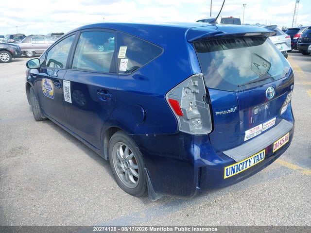 20274128 :رقم المزاد ، JTDZN3EU8E3301756 vin ، 2014 Toyota Prius V مزاد بيع