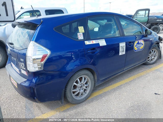 20274128 :رقم المزاد ، JTDZN3EU8E3301756 vin ، 2014 Toyota Prius V مزاد بيع