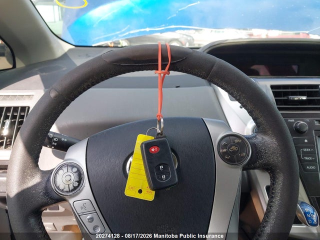 20274128 :رقم المزاد ، JTDZN3EU8E3301756 vin ، 2014 Toyota Prius V مزاد بيع