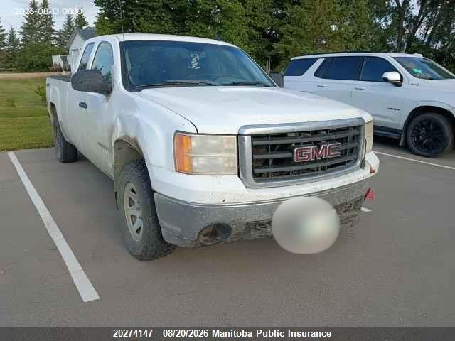 2008 Gmc Sierra 1500 Sl Ext Cab მანქანა იყიდება აუქციონზე, vin: 1GTEK19C28Z289649, აუქციონის ნომერი: 20274147