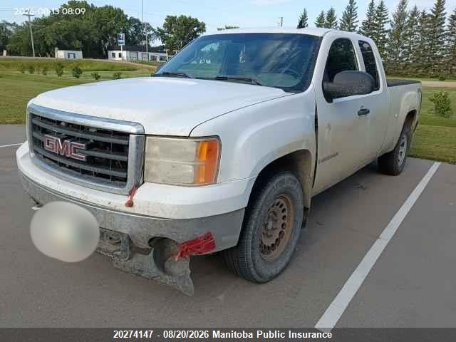 20274147 :رقم المزاد ، 1GTEK19C28Z289649 vin ، 2008 Gmc Sierra 1500 Sl Ext Cab مزاد بيع