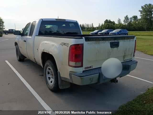 20274147 :رقم المزاد ، 1GTEK19C28Z289649 vin ، 2008 Gmc Sierra 1500 Sl Ext Cab مزاد بيع