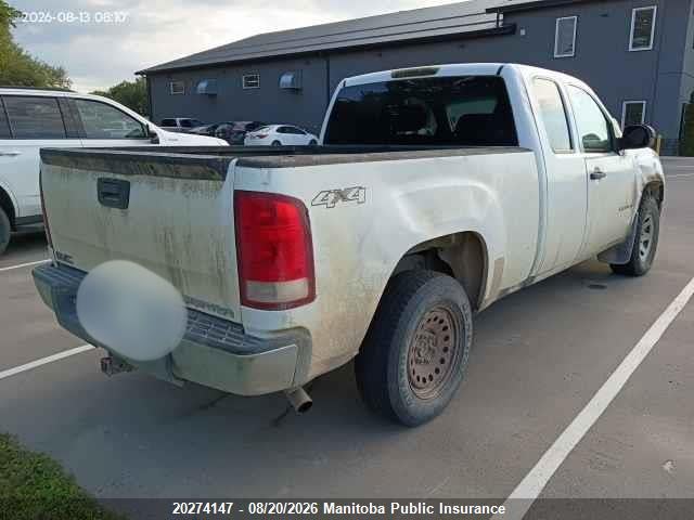 20274147 :رقم المزاد ، 1GTEK19C28Z289649 vin ، 2008 Gmc Sierra 1500 Sl Ext Cab مزاد بيع