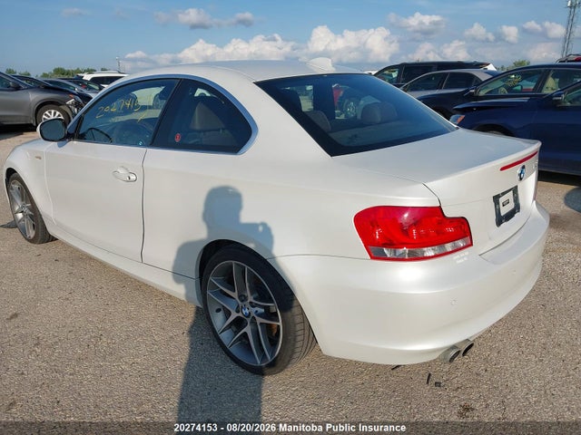 20274153 :رقم المزاد ، WBAUP7C53DVP25675 vin ، 2013 Bmw 128i مزاد بيع