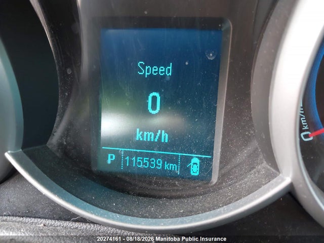 20274161 :رقم المزاد ، 1G1PJ5SC8C7209569 vin ، 2012 Chevrolet Cruze Eco Turbo مزاد بيع