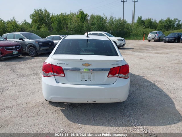 20274161 :رقم المزاد ، 1G1PJ5SC8C7209569 vin ، 2012 Chevrolet Cruze Eco Turbo مزاد بيع