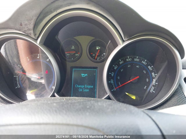 20274161 :رقم المزاد ، 1G1PJ5SC8C7209569 vin ، 2012 Chevrolet Cruze Eco Turbo مزاد بيع