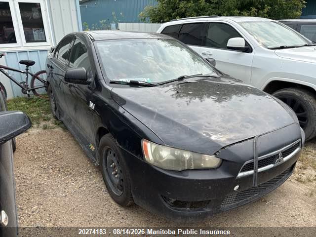 20274183 :رقم المزاد ، JA32U2FU4CU601930 vin ، 2012 Mitsubishi Lancer Es مزاد بيع