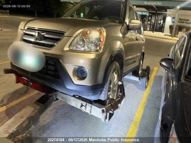 Продажа на аукционе авто 2005 Honda Cr-v Ex-l, vin: JHLRD78915C815016, номер лота: 20274184