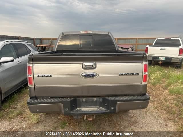 Продажа на аукционе авто 2012 Ford F150 Platinum Supercrew, vin: 1FTFW1ET6CFC43802, номер лота: 20274189