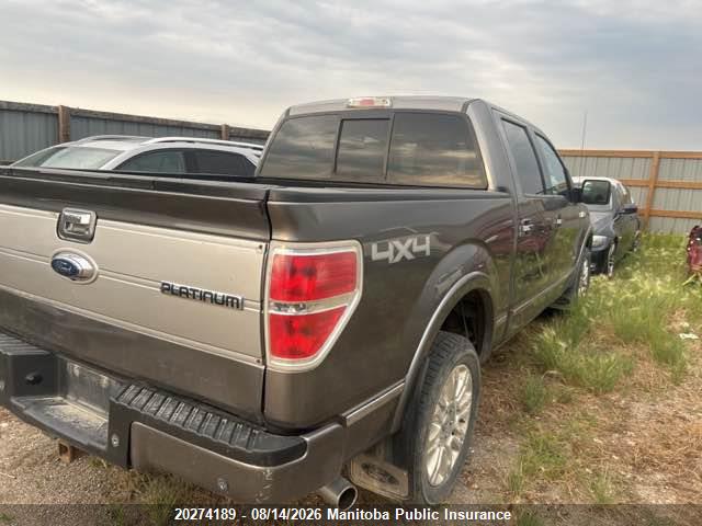 Продажа на аукционе авто 2012 Ford F150 Platinum Supercrew, vin: 1FTFW1ET6CFC43802, номер лота: 20274189