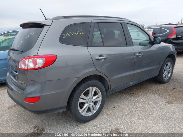 2010 Hyundai Santa Fe Limited მანქანა იყიდება აუქციონზე, vin: 5NMSHDAG4AH405431, აუქციონის ნომერი: 20274193