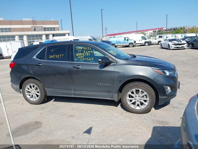 2019 Chevrolet Equinox Lt მანქანა იყიდება აუქციონზე, vin: 2GNAXUEV7K6215789, აუქციონის ნომერი: 20274197