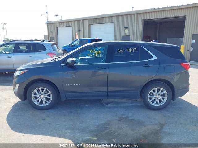 2019 Chevrolet Equinox Lt მანქანა იყიდება აუქციონზე, vin: 2GNAXUEV7K6215789, აუქციონის ნომერი: 20274197