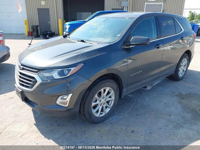 2019 Chevrolet Equinox Lt მანქანა იყიდება აუქციონზე, vin: 2GNAXUEV7K6215789, აუქციონის ნომერი: 20274197