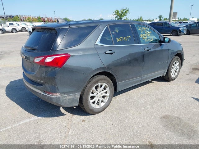 2019 Chevrolet Equinox Lt მანქანა იყიდება აუქციონზე, vin: 2GNAXUEV7K6215789, აუქციონის ნომერი: 20274197