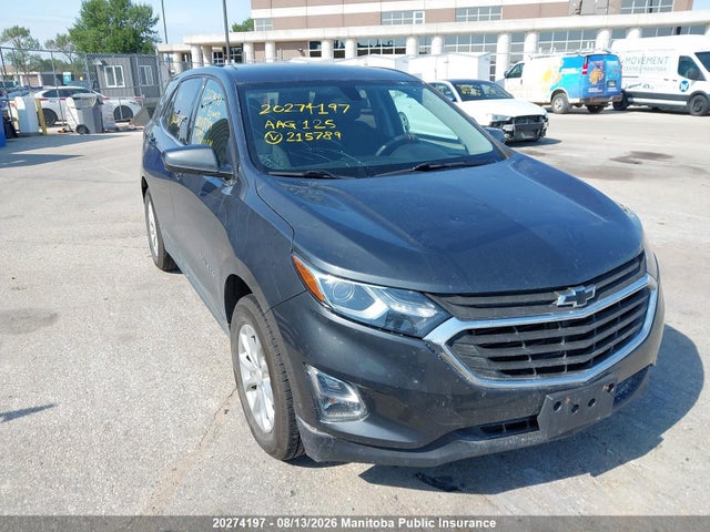 2019 Chevrolet Equinox Lt მანქანა იყიდება აუქციონზე, vin: 2GNAXUEV7K6215789, აუქციონის ნომერი: 20274197