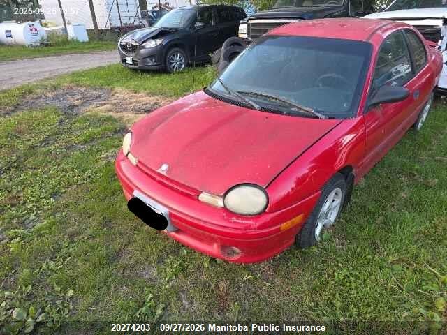 Aukcja sprzedaży 1997 Dodge Neon Sport, vin: 1B3ES42Y8VD304303, numer aukcji: 20274203
