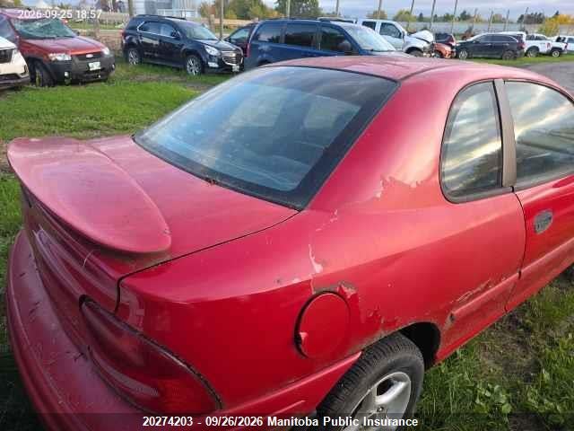 Aukcja sprzedaży 1997 Dodge Neon Sport, vin: 1B3ES42Y8VD304303, numer aukcji: 20274203