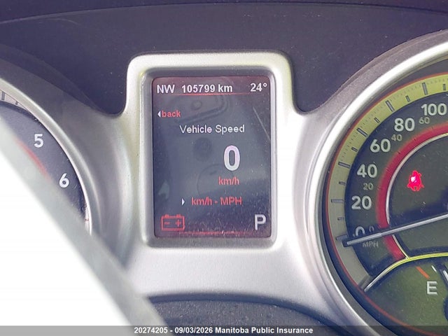 Продажа на аукционе авто 2012 Dodge Journey Sxt, vin: 3C4PDCCG2CT263000, номер лота: 20274205