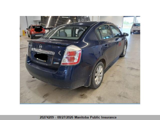 Продаж на аукціоні авто 2012 Nissan Sentra 2.0/2.0s/sr/2.0sl, vin: 3N1AB6AP3CL620333, номер лоту: 20274209