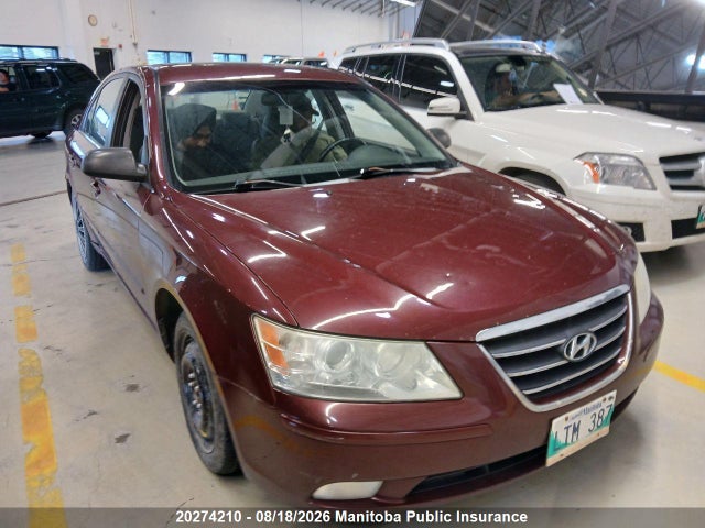 20274210 :رقم المزاد ، 5NPET46C39H458282 vin ، 2009 Hyundai Sonata Gls مزاد بيع