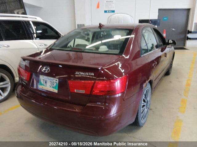 20274210 :رقم المزاد ، 5NPET46C39H458282 vin ، 2009 Hyundai Sonata Gls مزاد بيع