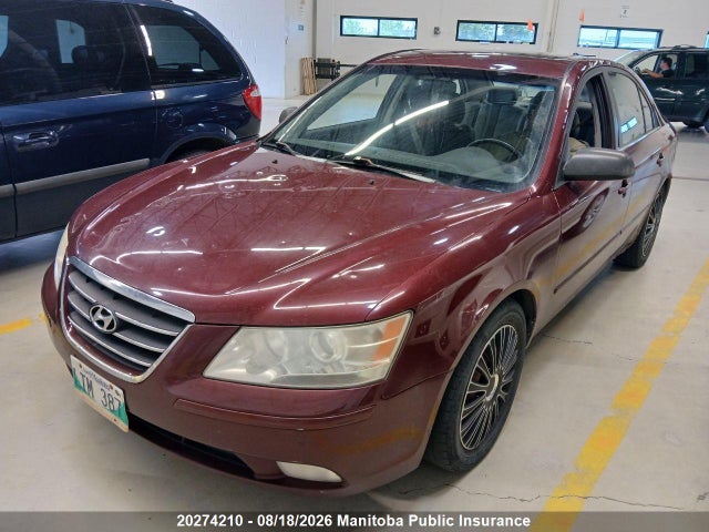 20274210 :رقم المزاد ، 5NPET46C39H458282 vin ، 2009 Hyundai Sonata Gls مزاد بيع