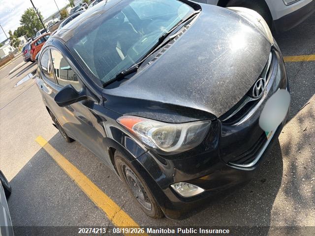 20274213 :رقم المزاد ، 5NPDH4AEXDH214353 vin ، 2013 Hyundai Elantra Gl مزاد بيع