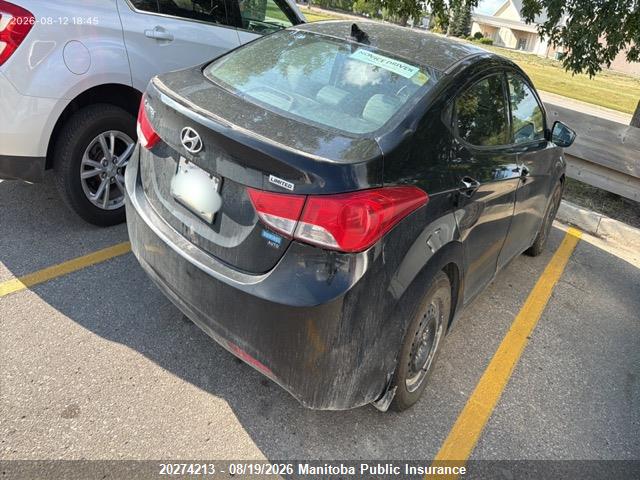 20274213 :رقم المزاد ، 5NPDH4AEXDH214353 vin ، 2013 Hyundai Elantra Gl مزاد بيع