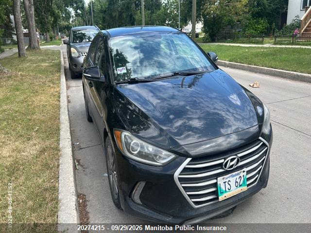 2018 Hyundai Elantra Gl მანქანა იყიდება აუქციონზე, vin: KMHD84LF3JU714521, აუქციონის ნომერი: 20274215