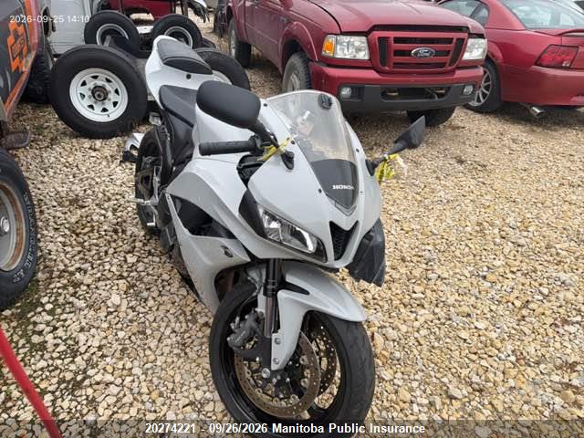 2007 Honda Cbr600rr მანქანა იყიდება აუქციონზე, vin: JH2PC40097M005947, აუქციონის ნომერი: 20274221