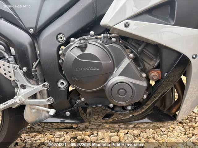 20274221 :رقم المزاد ، JH2PC40097M005947 vin ، 2007 Honda Cbr600rr مزاد بيع