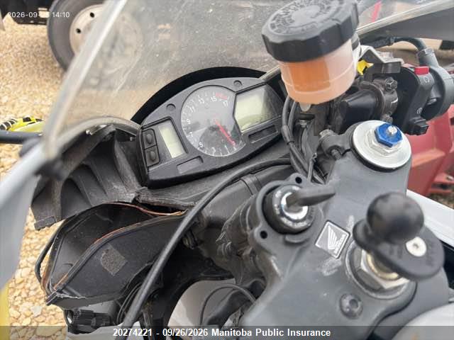 20274221 :رقم المزاد ، JH2PC40097M005947 vin ، 2007 Honda Cbr600rr مزاد بيع