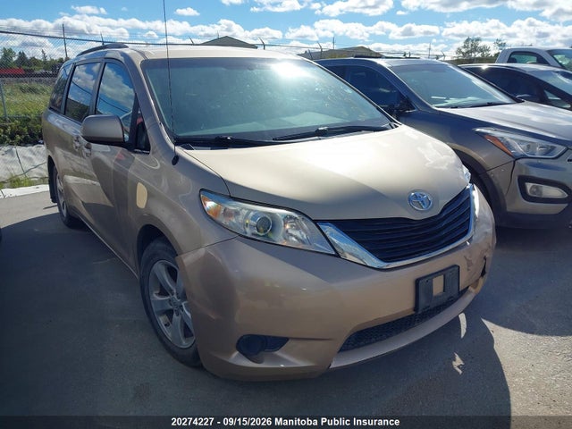 Продажа на аукционе авто 2011 Toyota Sienna Le V6, vin: 5TDKK3DC2BS106801, номер лота: 20274227