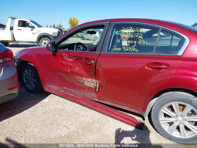 Продажа на аукционе авто 2010 Subaru Legacy 2.5i Pzev, vin: 4S3BMHB65A3236172, номер лота: 20274228