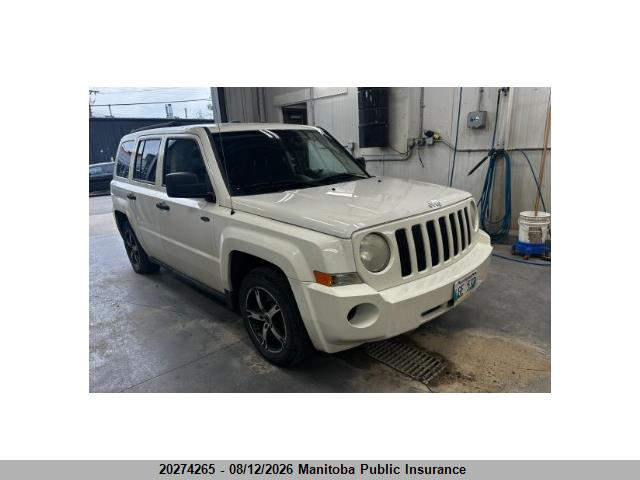 20274265 :رقم المزاد ، 1J4FT28B19D178812 vin ، 2009 Jeep Patriot North مزاد بيع