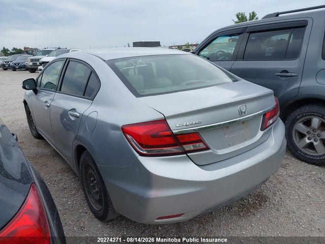20274271 :رقم المزاد ، 2HGFB2F42DH012566 vin ، 2013 Honda Civic Lx مزاد بيع