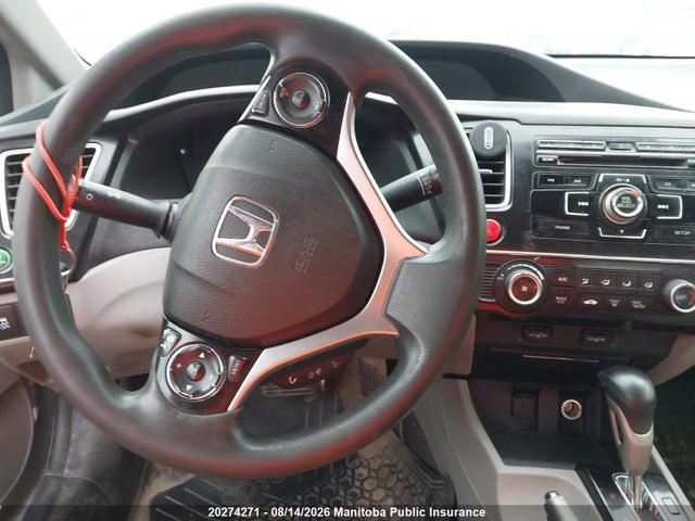 20274271 :رقم المزاد ، 2HGFB2F42DH012566 vin ، 2013 Honda Civic Lx مزاد بيع