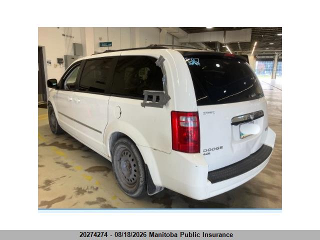 20274274 :رقم المزاد ، 2D4RN4DX5AR252246 vin ، 2010 Dodge Grand Caravan Sxt مزاد بيع