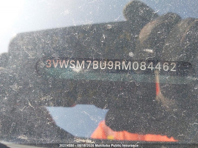3VWSM7BU9RM084462 Volkswagen Jetta Comfortline 1.5 Tsi