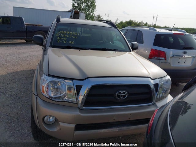 2008 Toyota Tacoma Sr5 Double Cab V6 მანქანა იყიდება აუქციონზე, vin: 5TELU42N18Z497590, აუქციონის ნომერი: 20274281