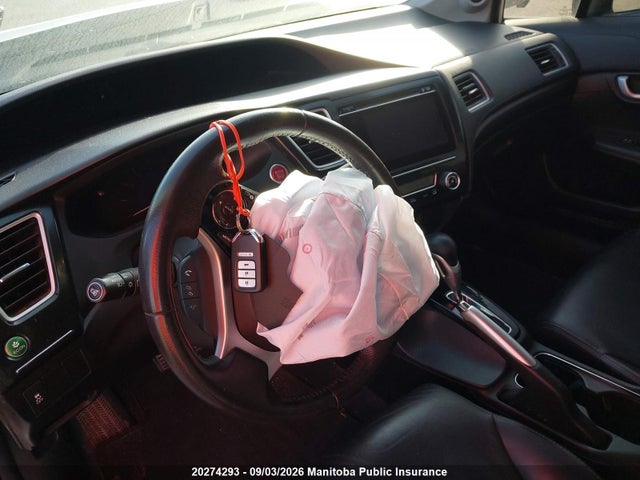 Honda Civic Touring 2015 2HGFB2F7XFH009024 Image 12