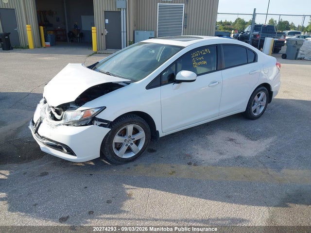 Honda Civic Touring 2015 2HGFB2F7XFH009024 Image 2