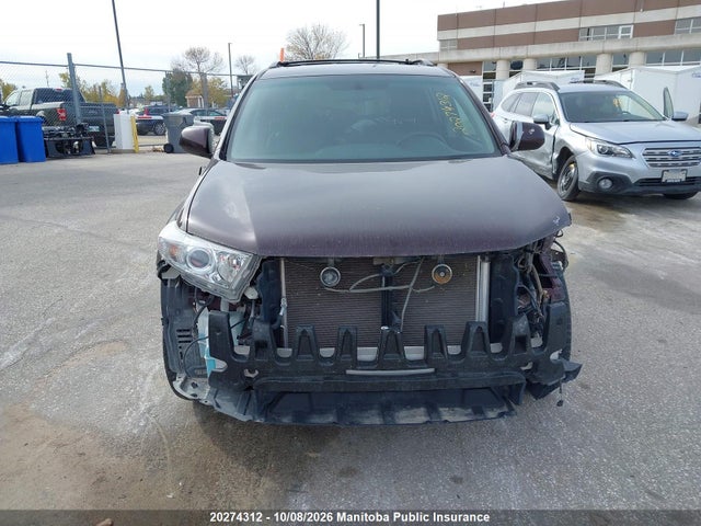 Aukcja sprzedaży 2013 Toyota Highlander V6, vin: 5TDBK3EH4DS202426, numer aukcji: 20274312